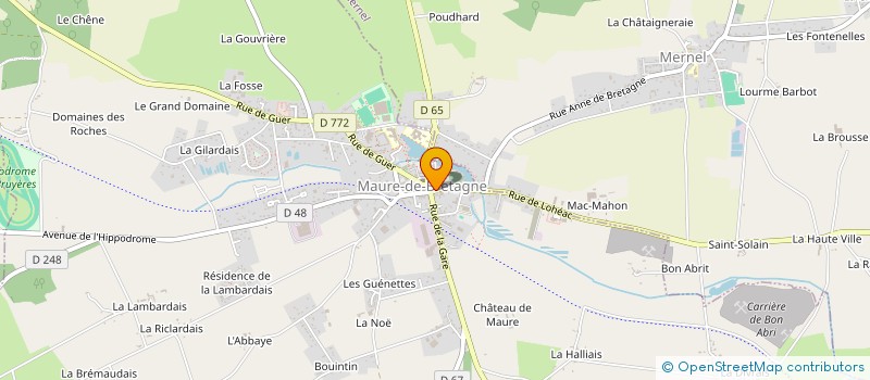 localisation de l'entreprise MONSIEUR JEAN JOLY  VAL D'ANAST