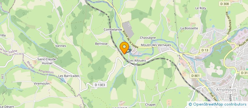 localisation de l'entreprise MONSIEUR JEAN JOMARD  SAINT JEAN LA BUSSIERE