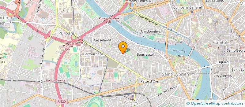 localisation de l'entreprise MONSIEUR JEAN JONIS à TOULOUSE