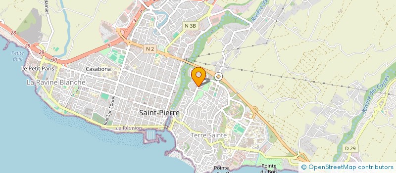 localisation de l'entreprise MONSIEUR JEAN JORON à SAINT-PIERRE