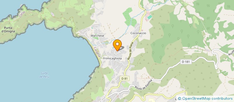 localisation de l'entreprise MONSIEUR JEAN-JOSE FIESCHI à CARGESE