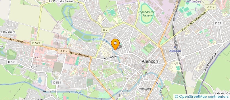 localisation de l'entreprise MONSIEUR JEAN-JOSE LELIEVRE à ALENCON