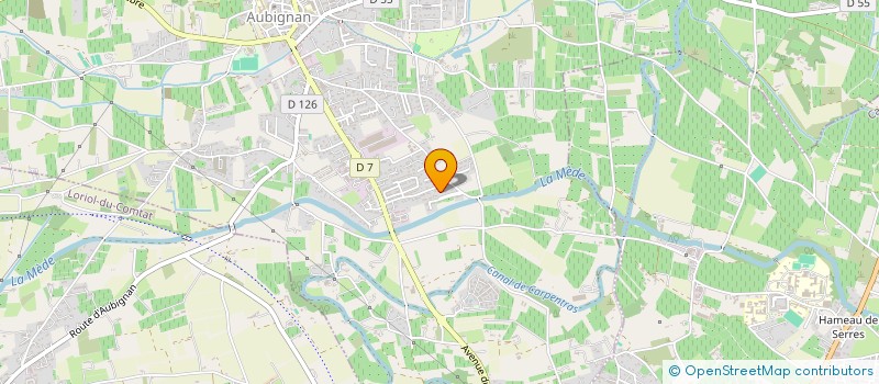 localisation de l'entreprise MONSIEUR JEAN-JOSE MORAN  AUBIGNAN