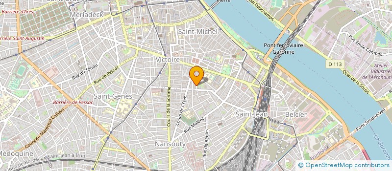 localisation de l'entreprise MONSIEUR JEAN JOSEPH  BORDEAUX