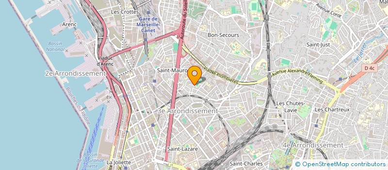 localisation de l'entreprise MONSIEUR JEAN JOSEPH à MARSEILLE