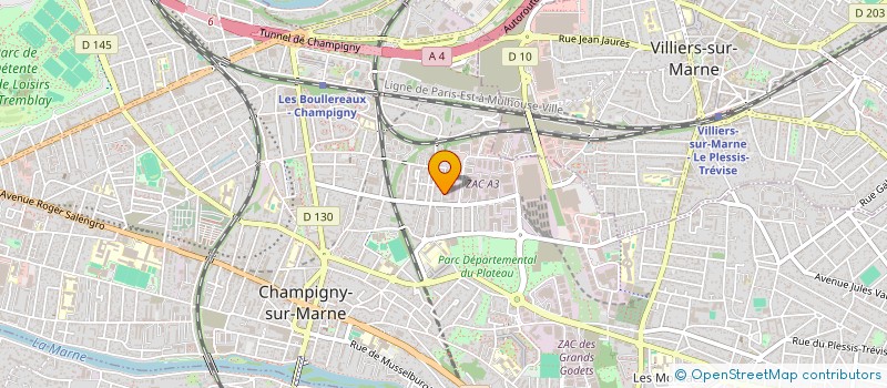 localisation de l'entreprise MONSIEUR JEAN JOSEPH  CHAMPIGNY-SUR-MARNE