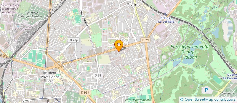 localisation de l'entreprise MONSIEUR JEAN JOSEPH à STAINS