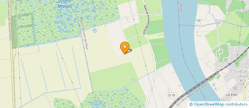 localisation de l'entreprise MONSIEUR JEAN-JOSEPH BRANDEAU  SAINT VINCENT DE PAUL