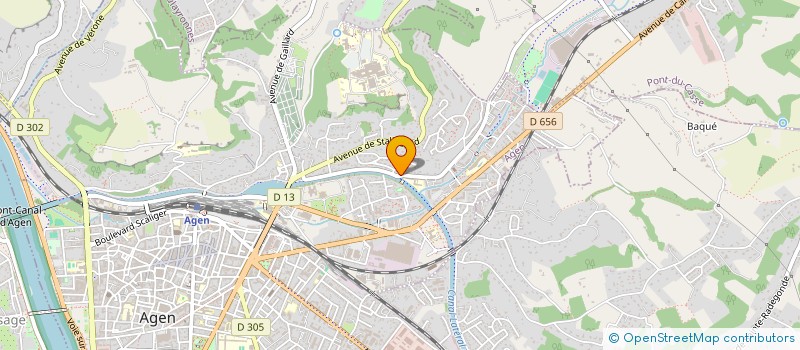 localisation de l'entreprise MONSIEUR JEAN-JOSEPH GARCIA  AGEN