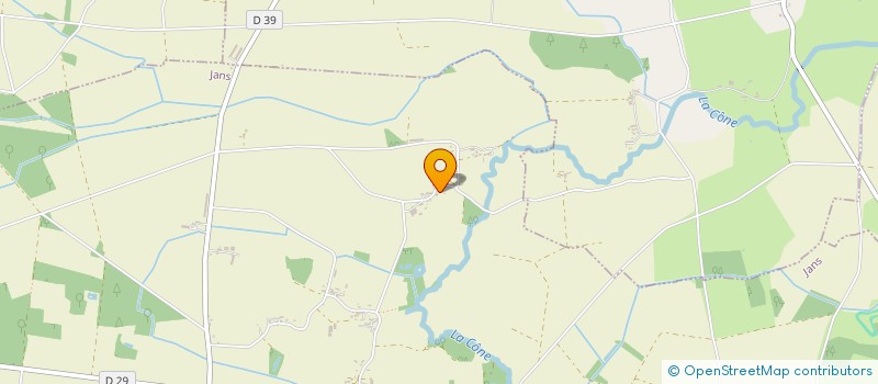 localisation de l'entreprise MONSIEUR JEAN-JOSEPH LEVEAU  JANS
