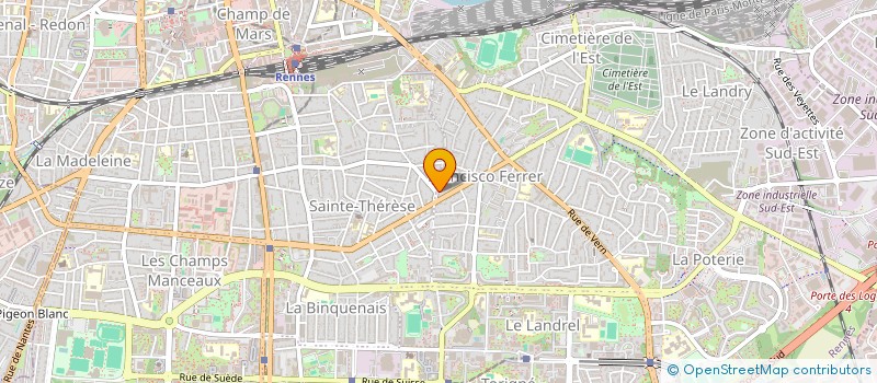 localisation de l'entreprise MONSIEUR JEAN-JOSEPH MURAT  RENNES