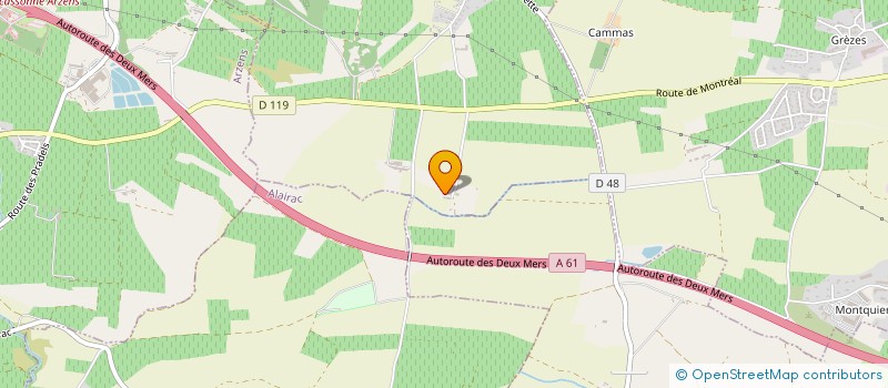 localisation de l'entreprise MONSIEUR JEAN JOSEPH SERRANO-ARGANS  PEZENS