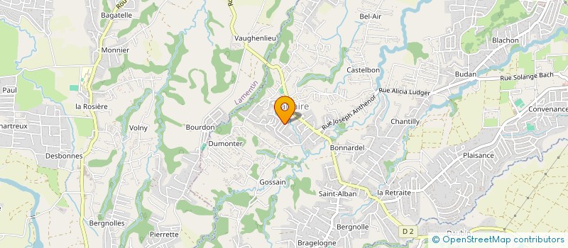 localisation de l'entreprise MONSIEUR JEAN-JOSEPH THASABAN  LAMENTIN