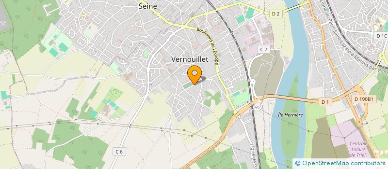 localisation de l'entreprise MONSIEUR JEAN JOSEPH TRAON à VERNOUILLET