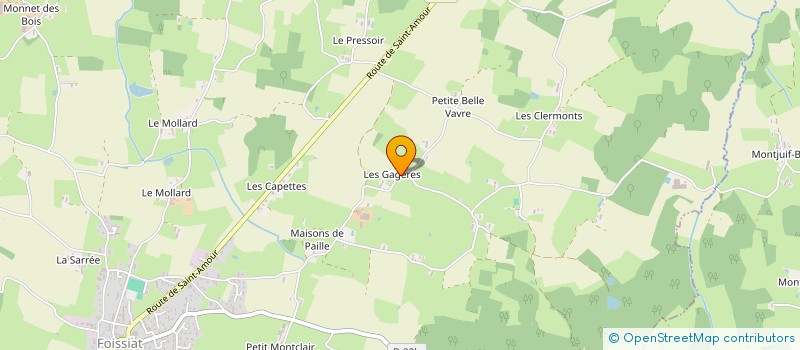 localisation de l'entreprise MONSIEUR JEAN JOSSERAND à FOISSIAT