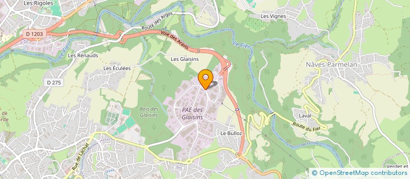 localisation de l'entreprise MONSIEUR JEAN JOSSERAND à ANNECY