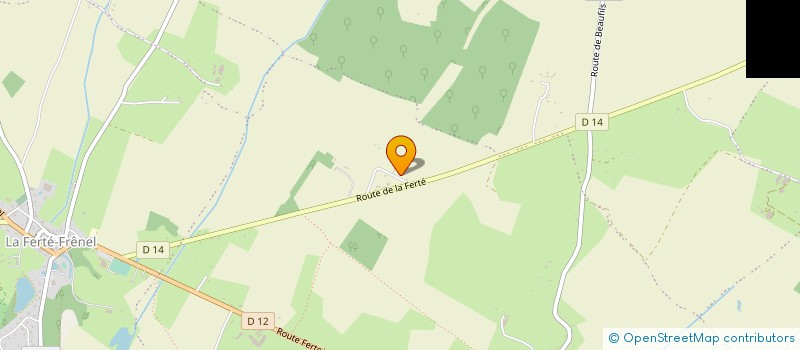 localisation de l'entreprise MONSIEUR JEAN JOUAUX à LA FERTE-EN-OUCHE