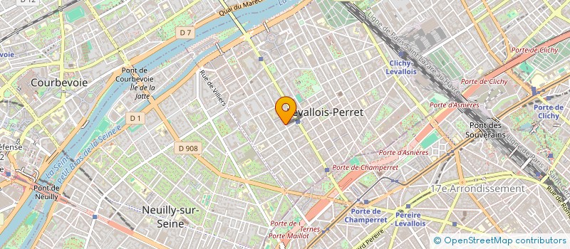 localisation de l'entreprise MONSIEUR JEAN JOUBERT à LEVALLOIS-PERRET