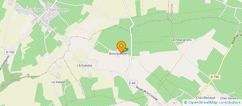 localisation de l'entreprise MONSIEUR JEAN JOUBERT à JUILLAC-LE-COQ