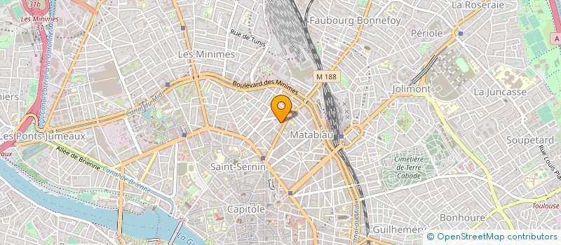 localisation de l'entreprise MONSIEUR JEAN JOUGLAR à TOULOUSE
