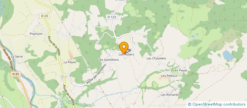 localisation de l'entreprise MONSIEUR JEAN JOUGLARD  SAINT-BONNET-EN-CHAMPSAUR