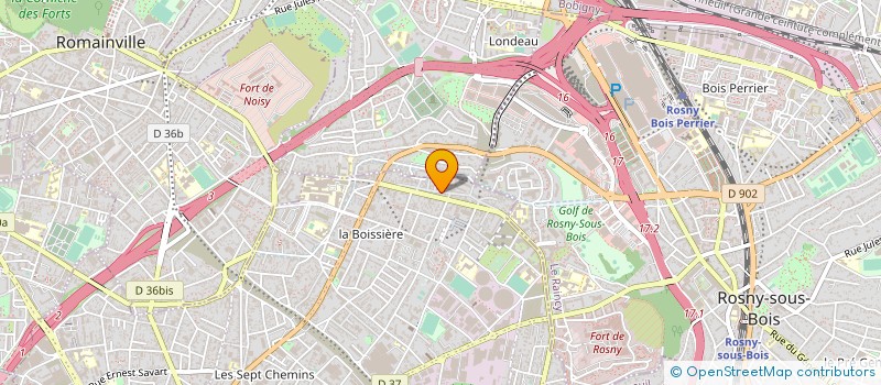 localisation de l'entreprise MONSIEUR JEAN JOURDAIN à MONTREUIL