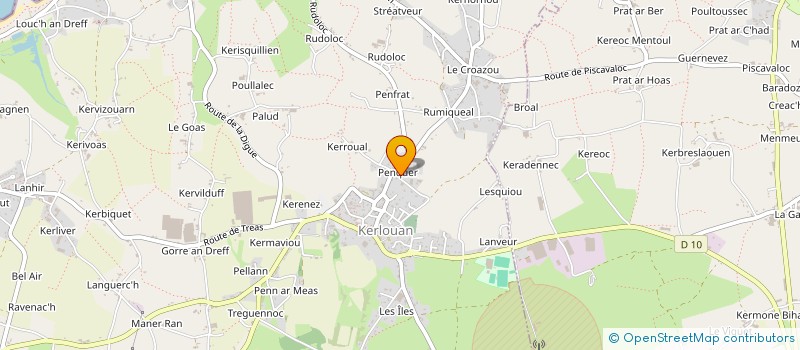 localisation de l'entreprise MONSIEUR JEAN JOURDET à KERLOUAN