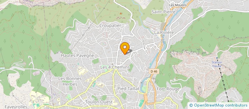 localisation de l'entreprise MONSIEUR JEAN JOURNET  TOULON