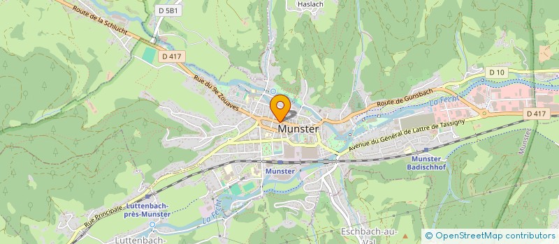 localisation de l'entreprise MONSIEUR JEAN JOURNOT  STOSSWIHR