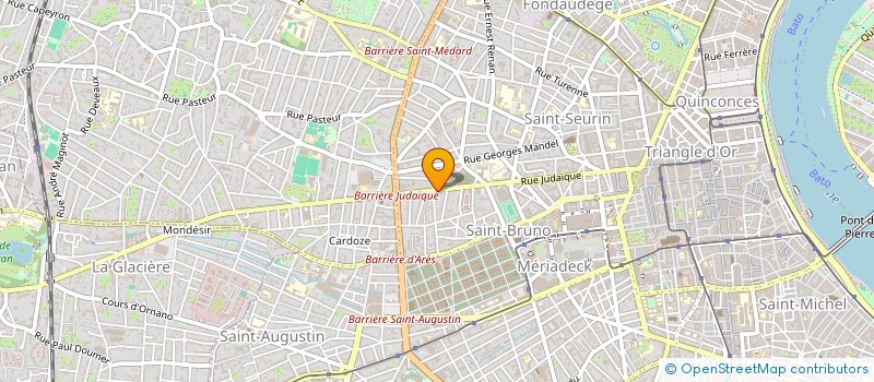 localisation de l'entreprise MONSIEUR JEAN JOUVES à BORDEAUX