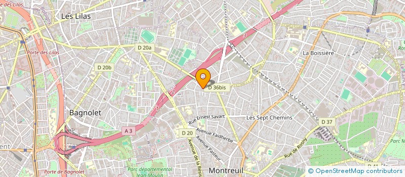 localisation de l'entreprise MONSIEUR JEAN JOVANOVIC à MONTREUIL