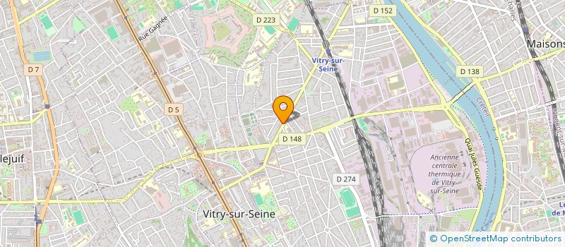 localisation de l'entreprise MONSIEUR JEAN JOVANOVICH  VITRY-SUR-SEINE
