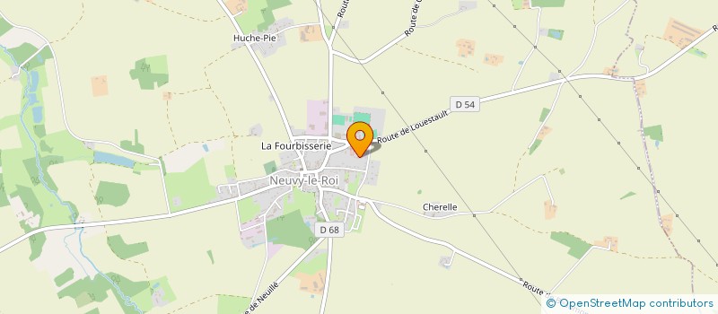 localisation de l'entreprise MONSIEUR JEAN JOYAUT DE COUESNONGLE à NEUVY-LE-ROI
