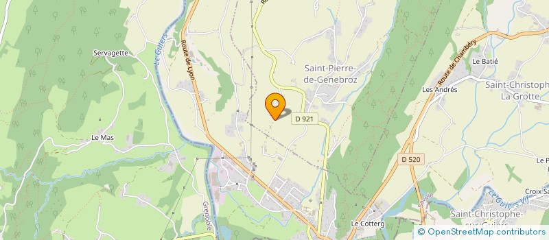 localisation de l'entreprise MONSIEUR JEAN JUGLARET  SAINT-PIERRE-DE-GENEBROZ