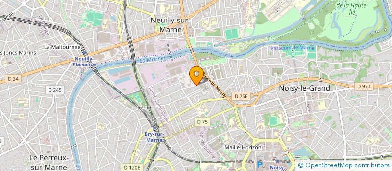 localisation de l'entreprise MONSIEUR JEAN JULES MATIP à NOISY-LE-GRAND