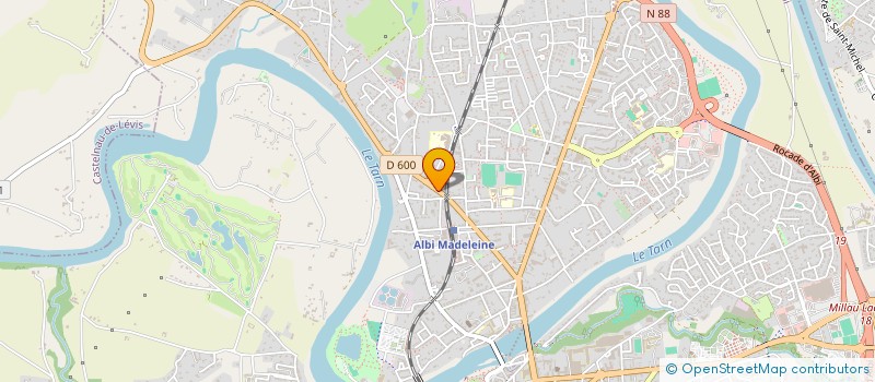 localisation de l'entreprise MONSIEUR JEAN JULIEN  ALBI