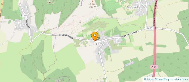 localisation de l'entreprise MONSIEUR JEAN JULIEN  LORRY-MARDIGNY