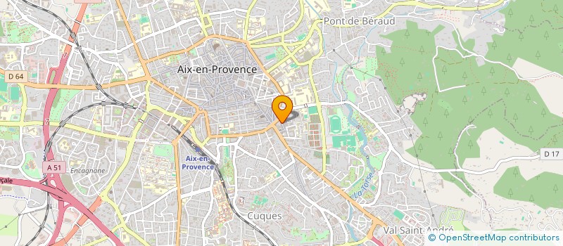 localisation de l'entreprise MONSIEUR JEAN JULIEN BARRAS à AIX-EN-PROVENCE