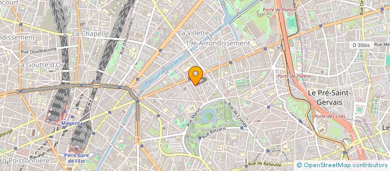 localisation de l'entreprise MONSIEUR JEAN-JULIEN GAUTHIER  PARIS