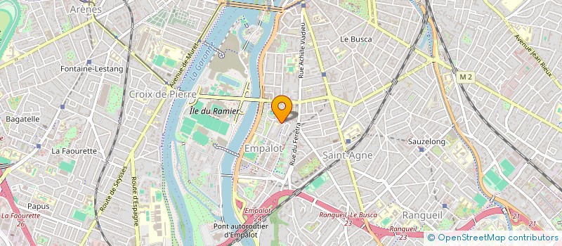 localisation de l'entreprise MONSIEUR JEAN-JULIEN HAZOUME à TOULOUSE