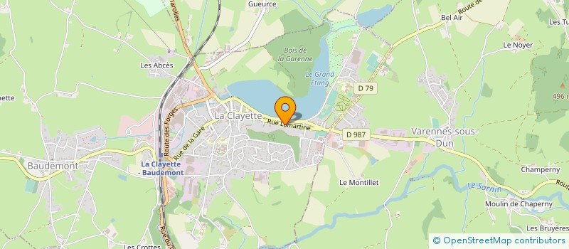 localisation de l'entreprise MONSIEUR JEAN-JULIEN NOLLET à LA CLAYETTE