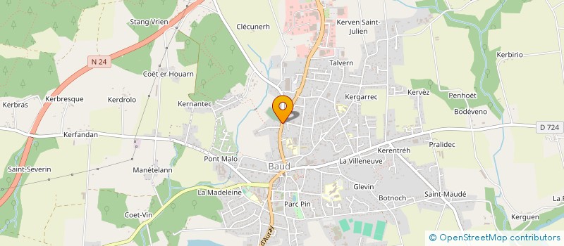 localisation de l'entreprise MONSIEUR JEAN JULIO  BAUD