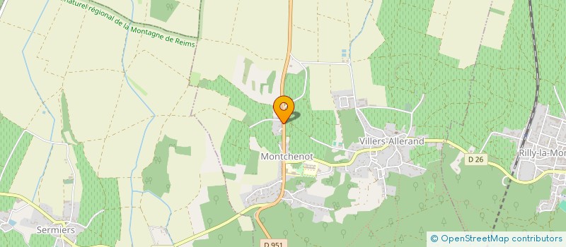 localisation de l'entreprise MONSIEUR JEAN JULLIEN  LUDES