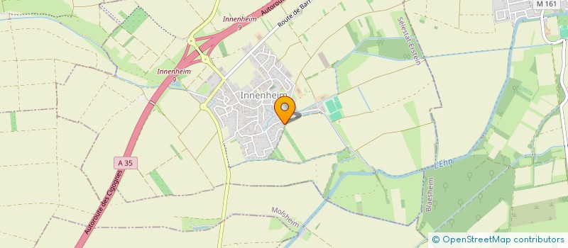 localisation de l'entreprise MONSIEUR JEAN JULLY  INNENHEIM