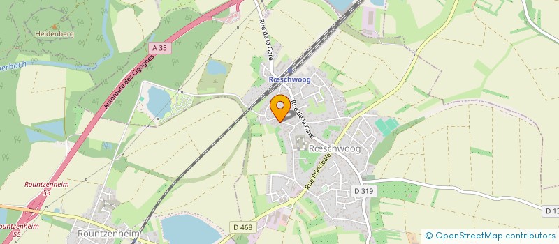 localisation de l'entreprise MONSIEUR JEAN JUNG  LEUTENHEIM