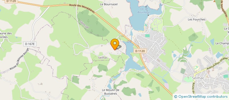 localisation de l'entreprise MONSIEUR JEAN JURBERT à SEILHAC