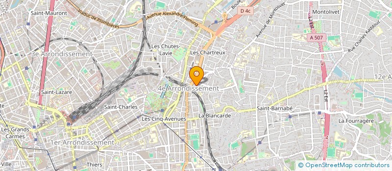 localisation de l'entreprise MONSIEUR JEAN KADOUCH à MARSEILLE