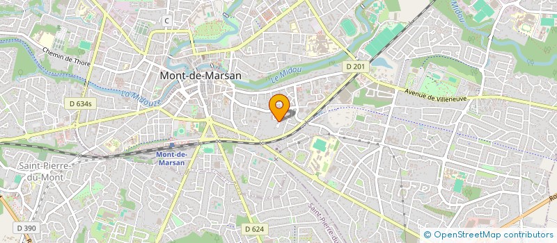localisation de l'entreprise MONSIEUR JEAN KALAYCI  MONT-DE-MARSAN