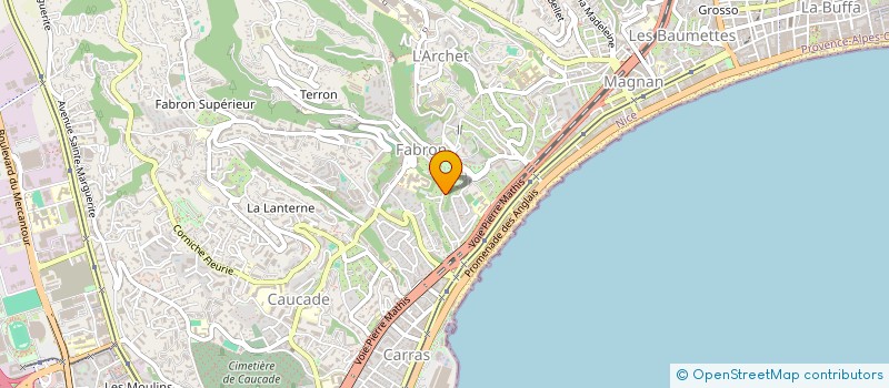 localisation de l'entreprise MONSIEUR JEAN KALFON à NICE