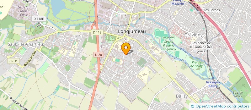 localisation de l'entreprise MONSIEUR JEAN KALKANLI à LONGJUMEAU